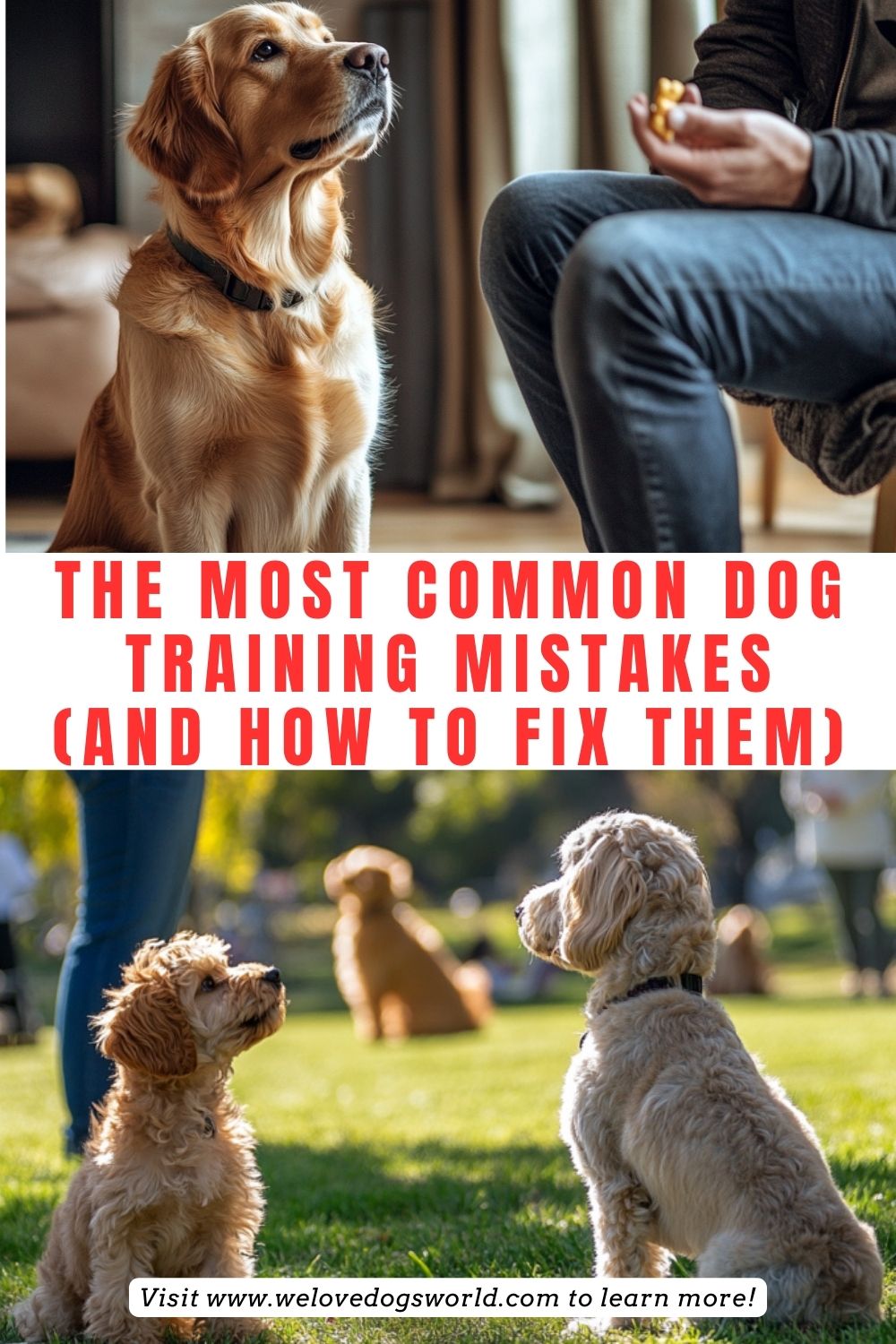 The Most Common Dog Training Mistakes (And How to Fix Them)